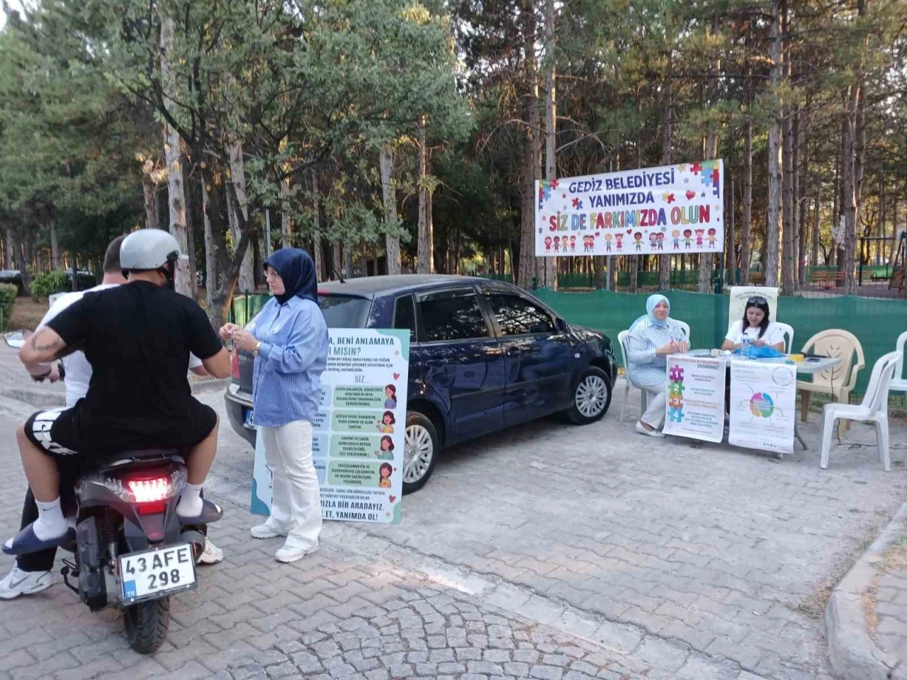 Gediz Tarhana Festivalinde duygulandıran farkındalık
