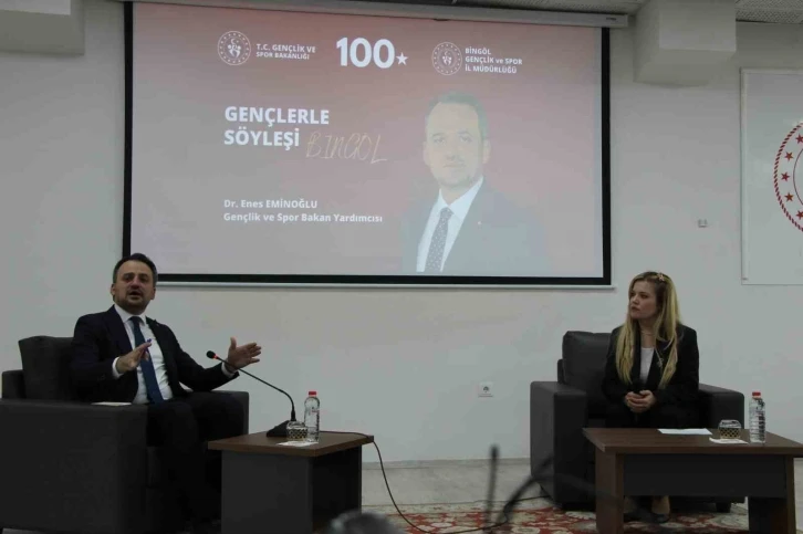 Gençlik ve Spor Bakan Yardımcısı Eminoğlu, "Bakanlık her daim gençlerin yanında"
