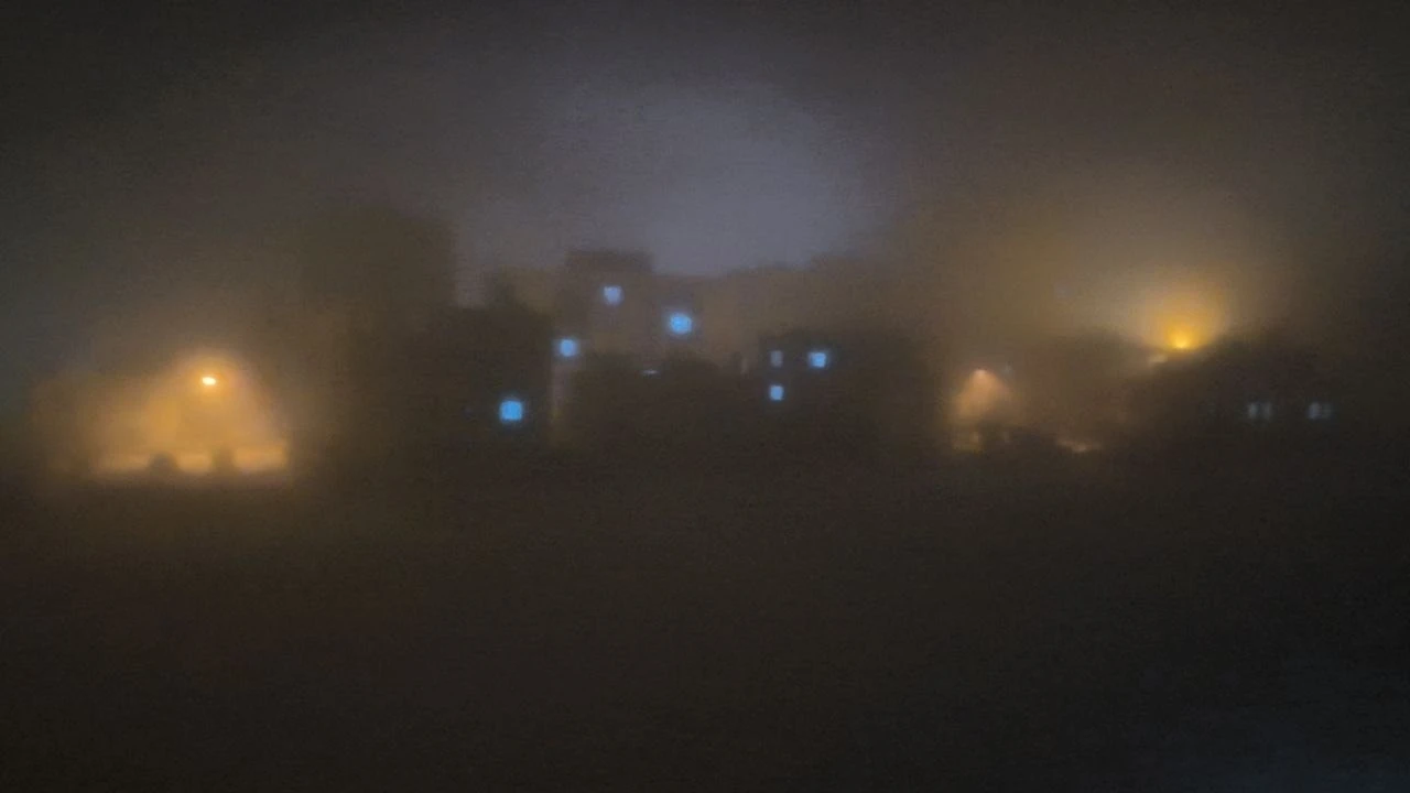 Gerc&uuml;ş&rsquo;te sis etkili oldu
