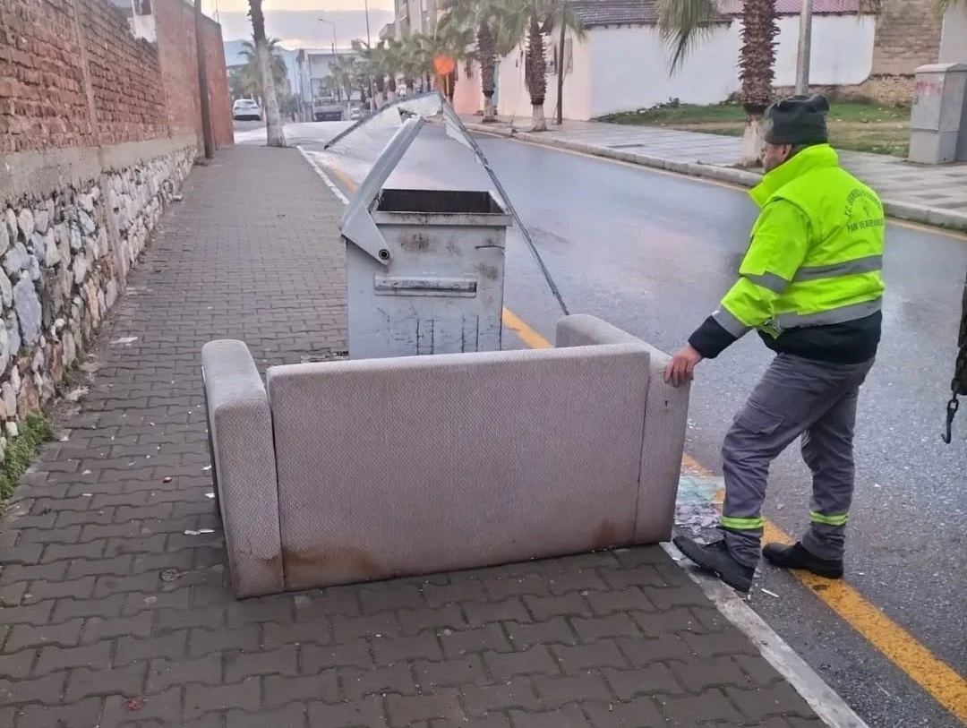 Germencik’te temizlik ve bakım seferberliği
