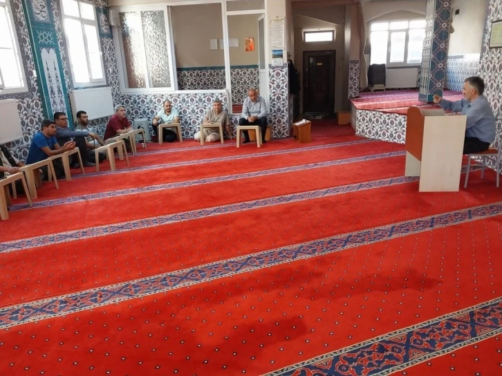 Germencik&rsquo;te vaaz becerilerini geliştirme amacı ile hizmet i&ccedil;i eğitim veriliyor
