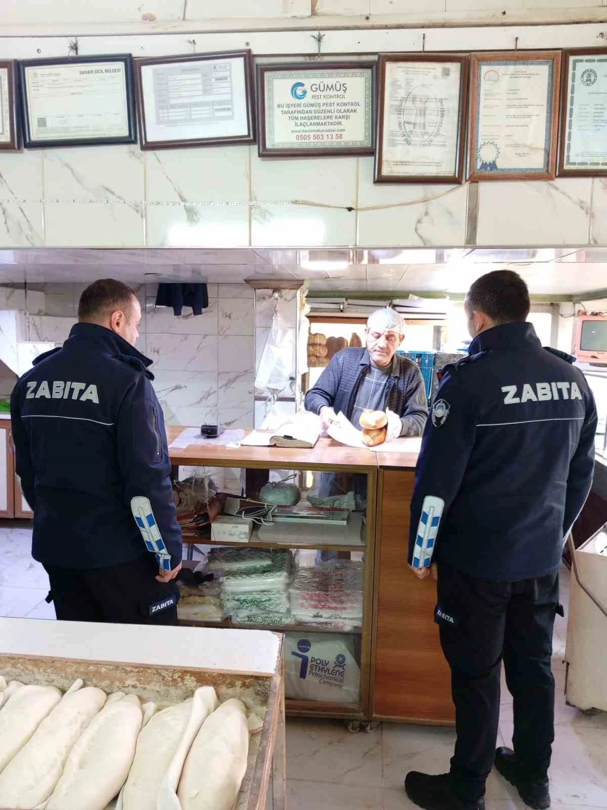 Germencik&rsquo;teki fırınlarda denetim ger&ccedil;ekleştirildi
