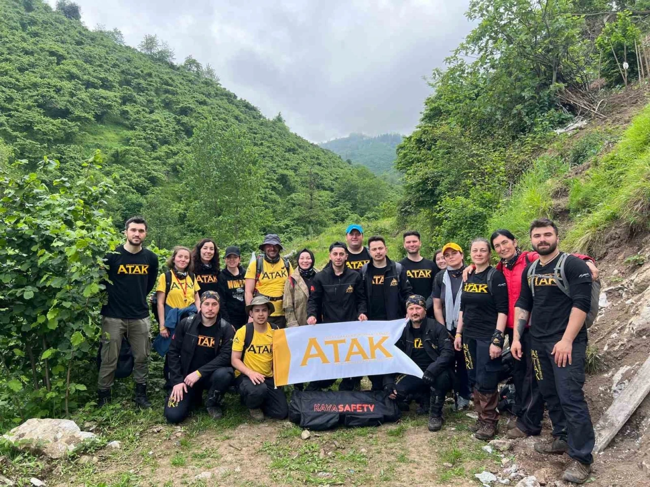 Giresun’da ATAK’tan doğada sınırları zorlayan arama kurtarma eğitimi
