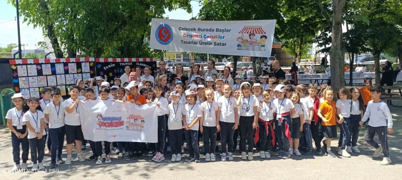 Girişimci çocuklar hem üretti hem öğrendi
