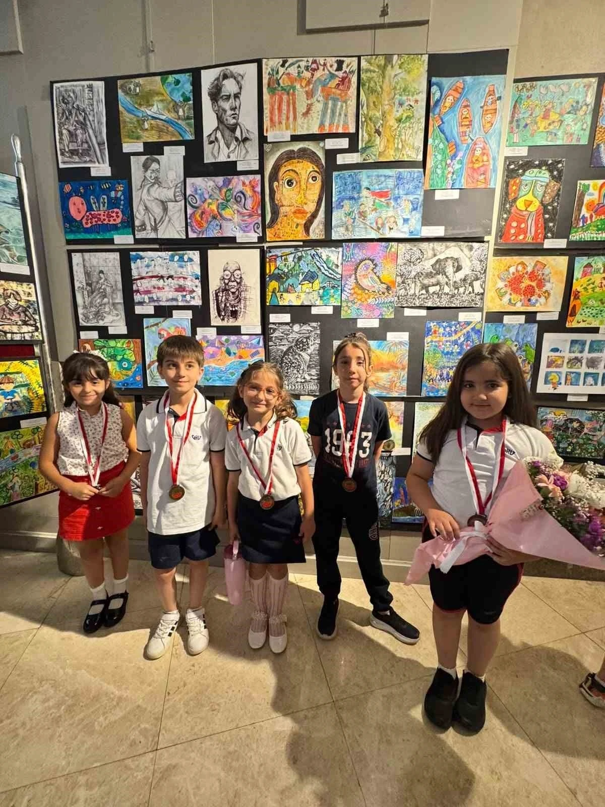 GKV &Ouml;zel İlkokulu&rsquo;ndan uluslararası sanat zaferi
