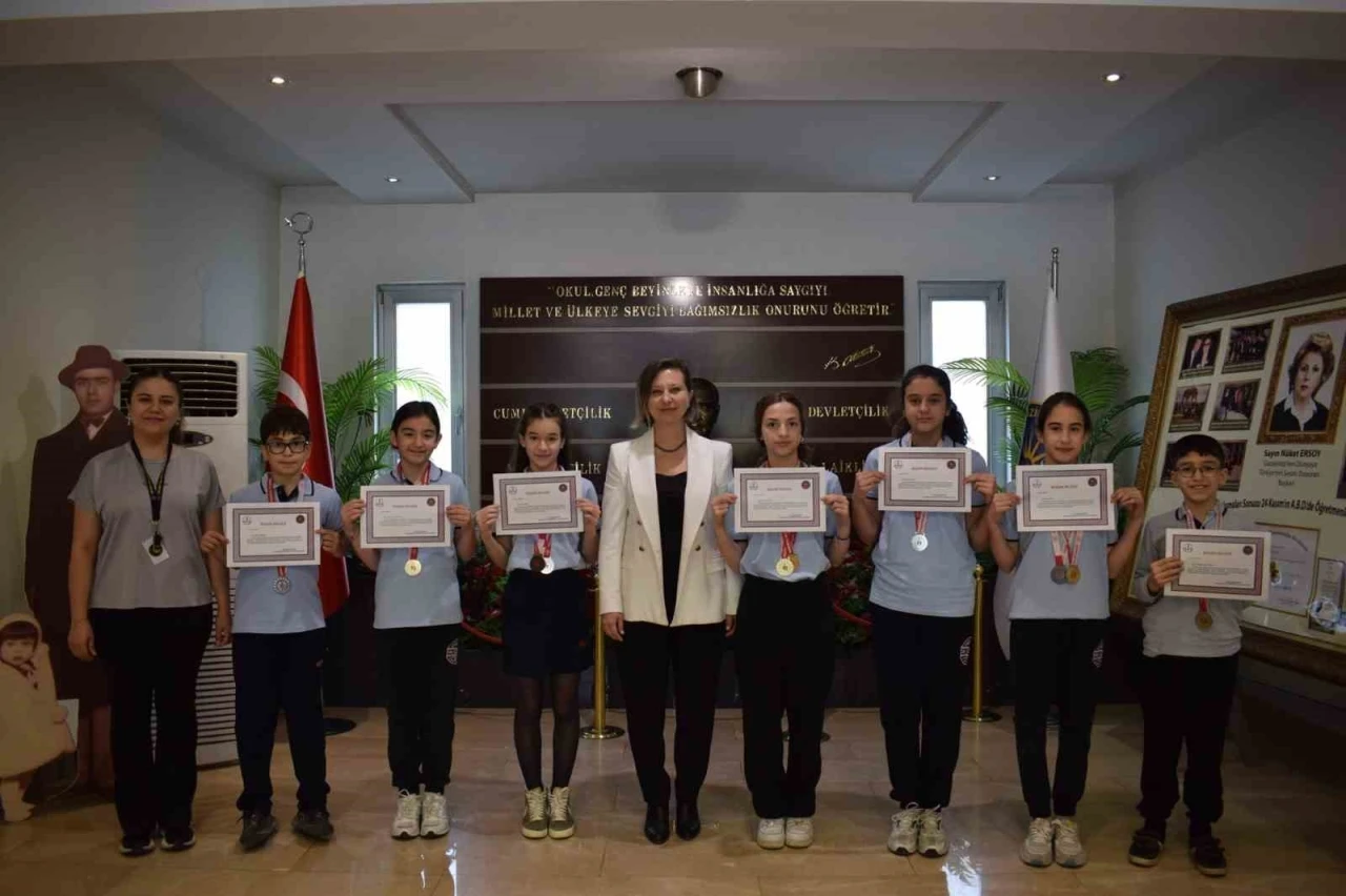 GKV Özel Okulları öğrencileri başarılarıyla dikkat çekiyor
