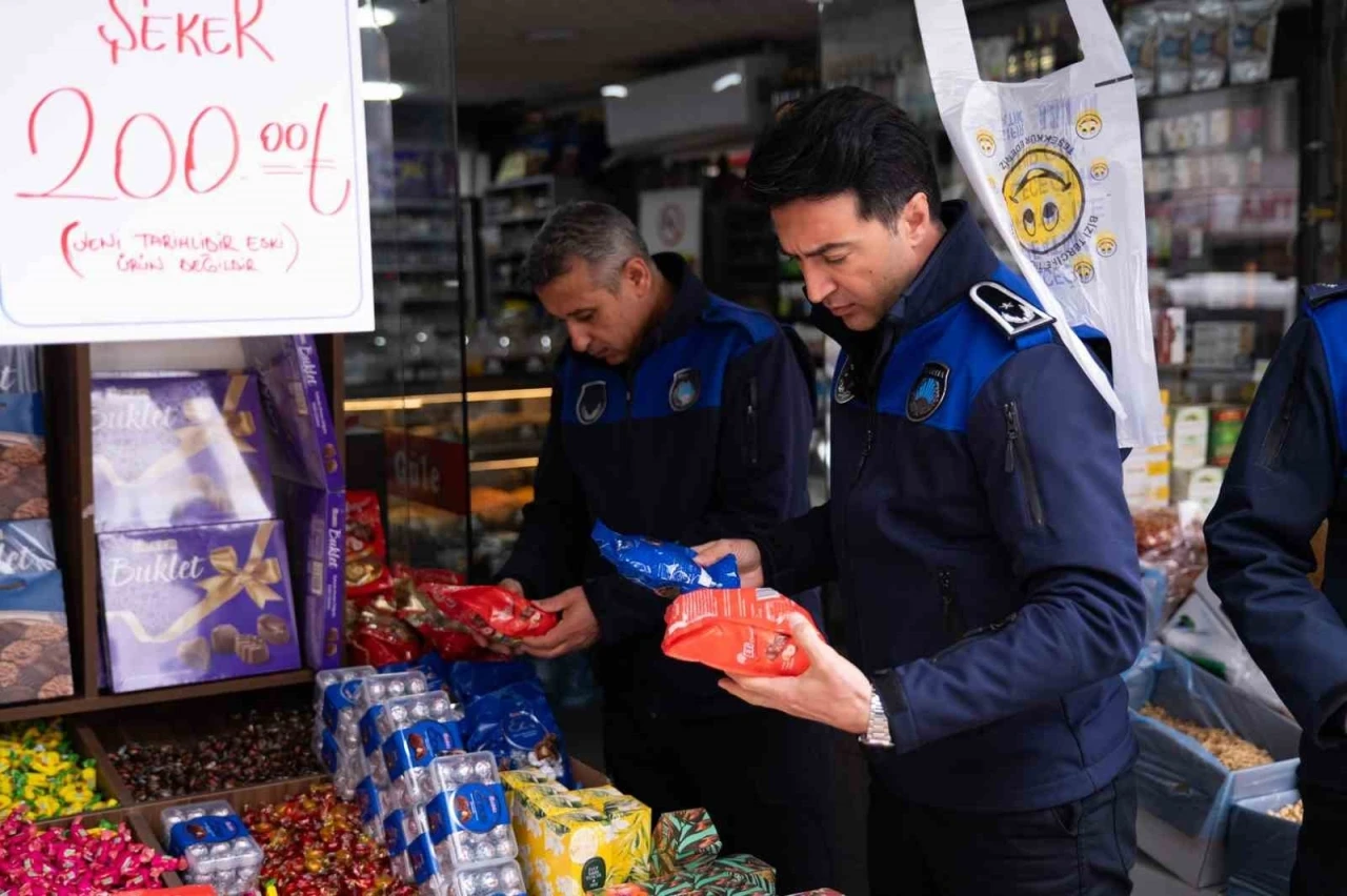 Gölbaşı Belediyesi zabıta ekiplerinden bayram öncesi sıkı denetim