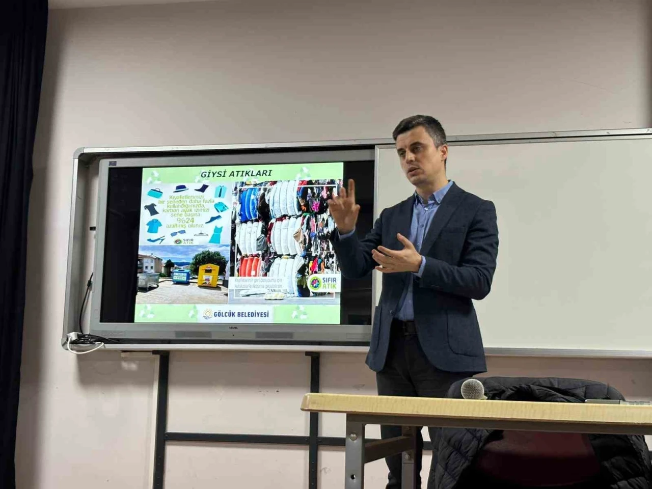 Gölcük’te lise öğrencilerine &quot;sıfır atık&quot; eğitimi
