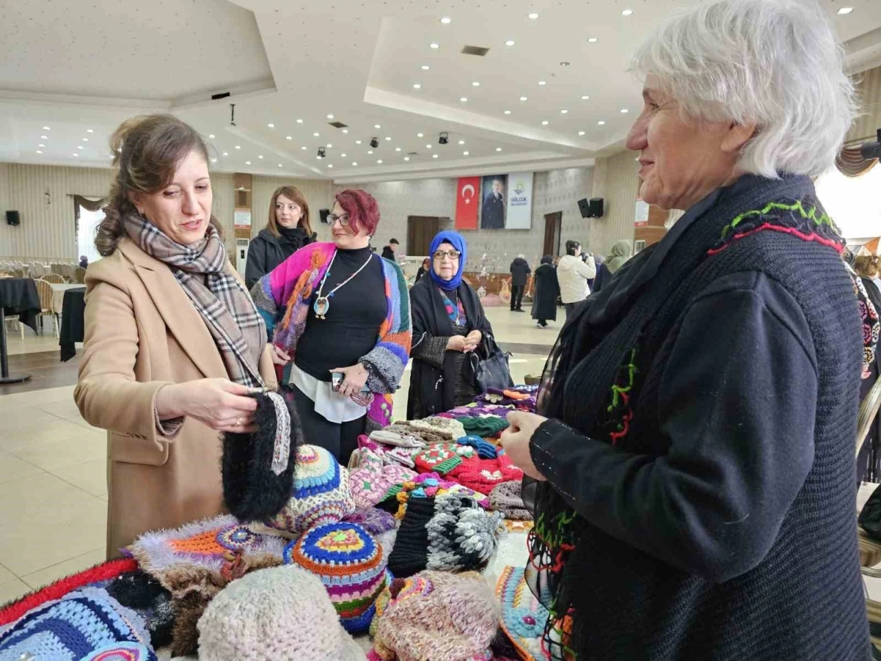 Gölcük’te örgü festivali