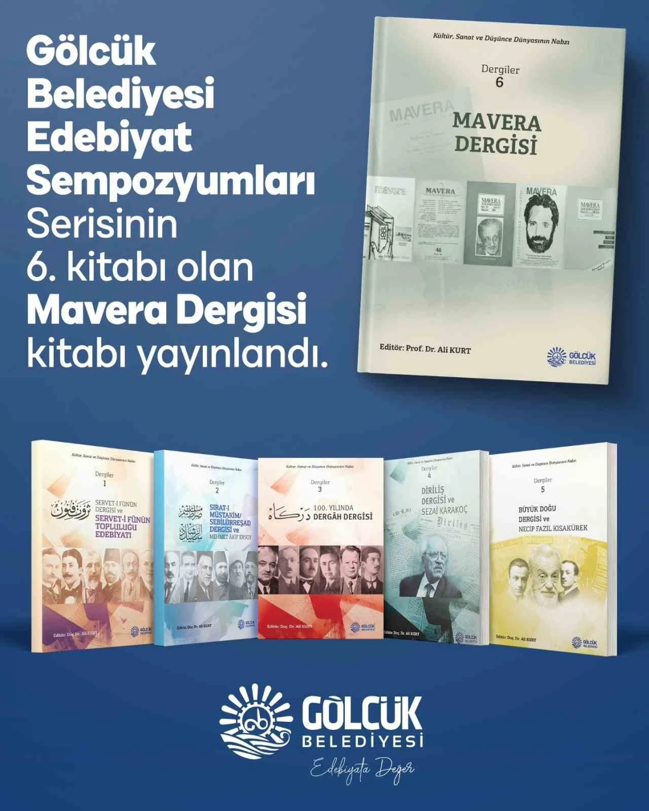 Gölcük’ten edebiyata yeni soluk: &quot;Mavera Dergisi&quot; kitabı yayınlandı
