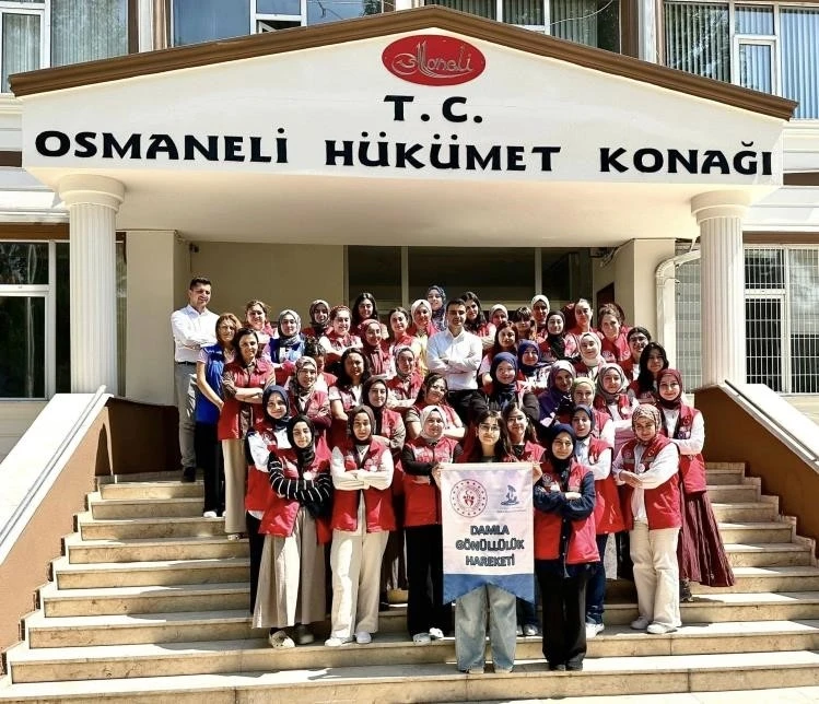 Gönüllü gençler Osmaneli’nde buluştu
