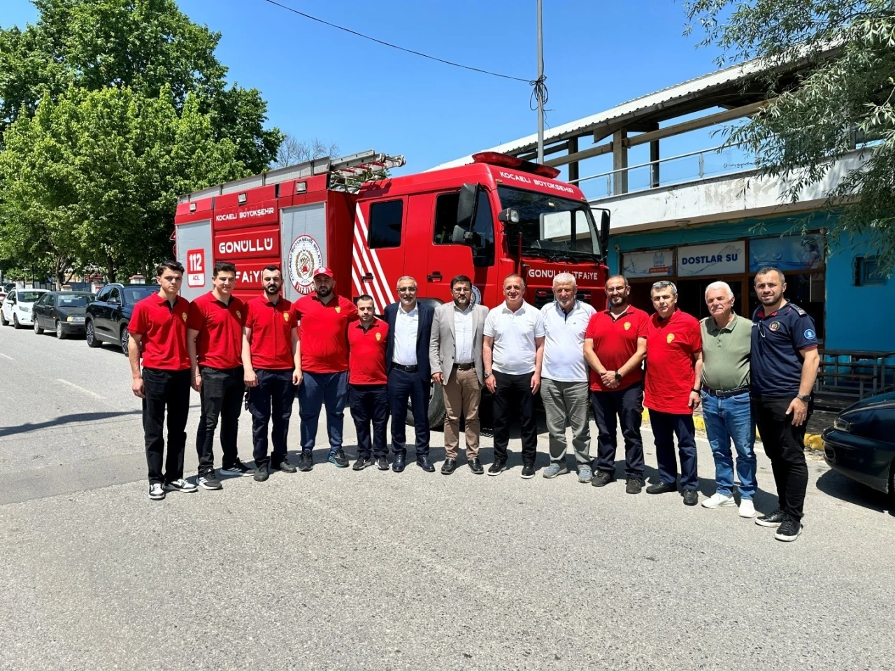 Gönüllü kahramanlara moral ziyareti

