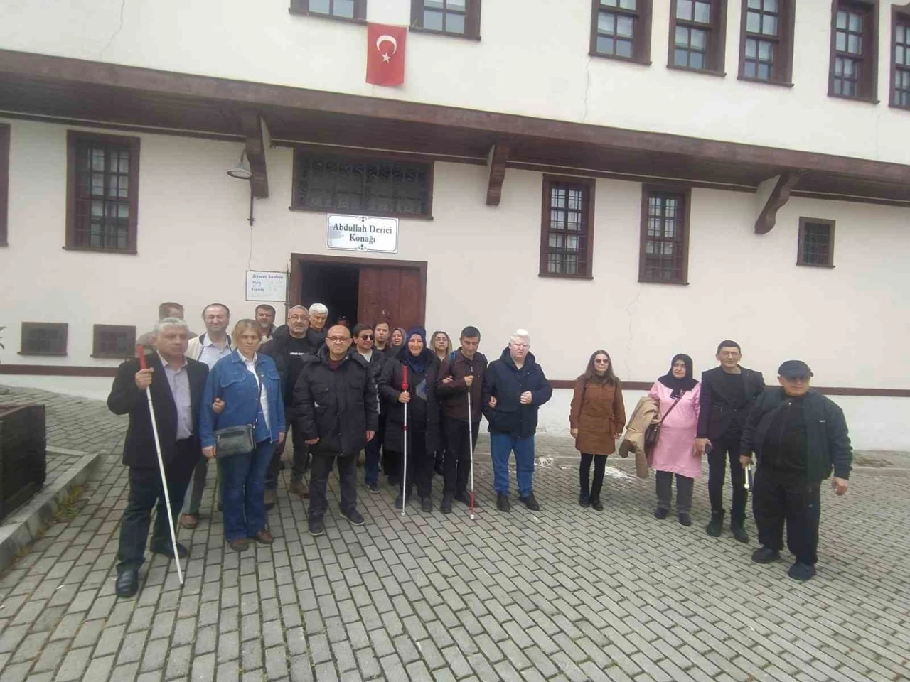 Görme engellilerden kültür gezisi
