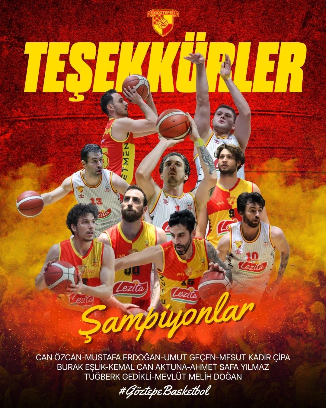 Göztepe Basketbol, 9 oyuncuyla yollarını ayırdı
