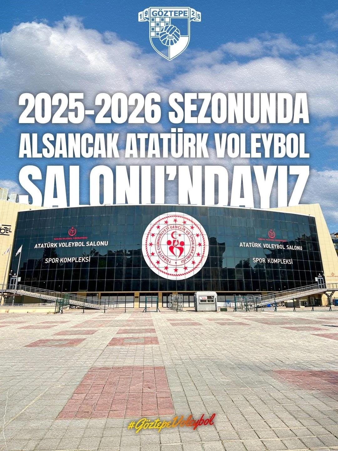 Göztepe Voleybol maçlarını Alsancak’ta oynayacak

