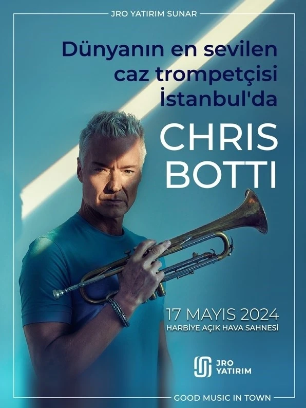 Grammy ödüllü efsane müzisyen Chris Botti 17 Mayıs’ta İstanbul’da
