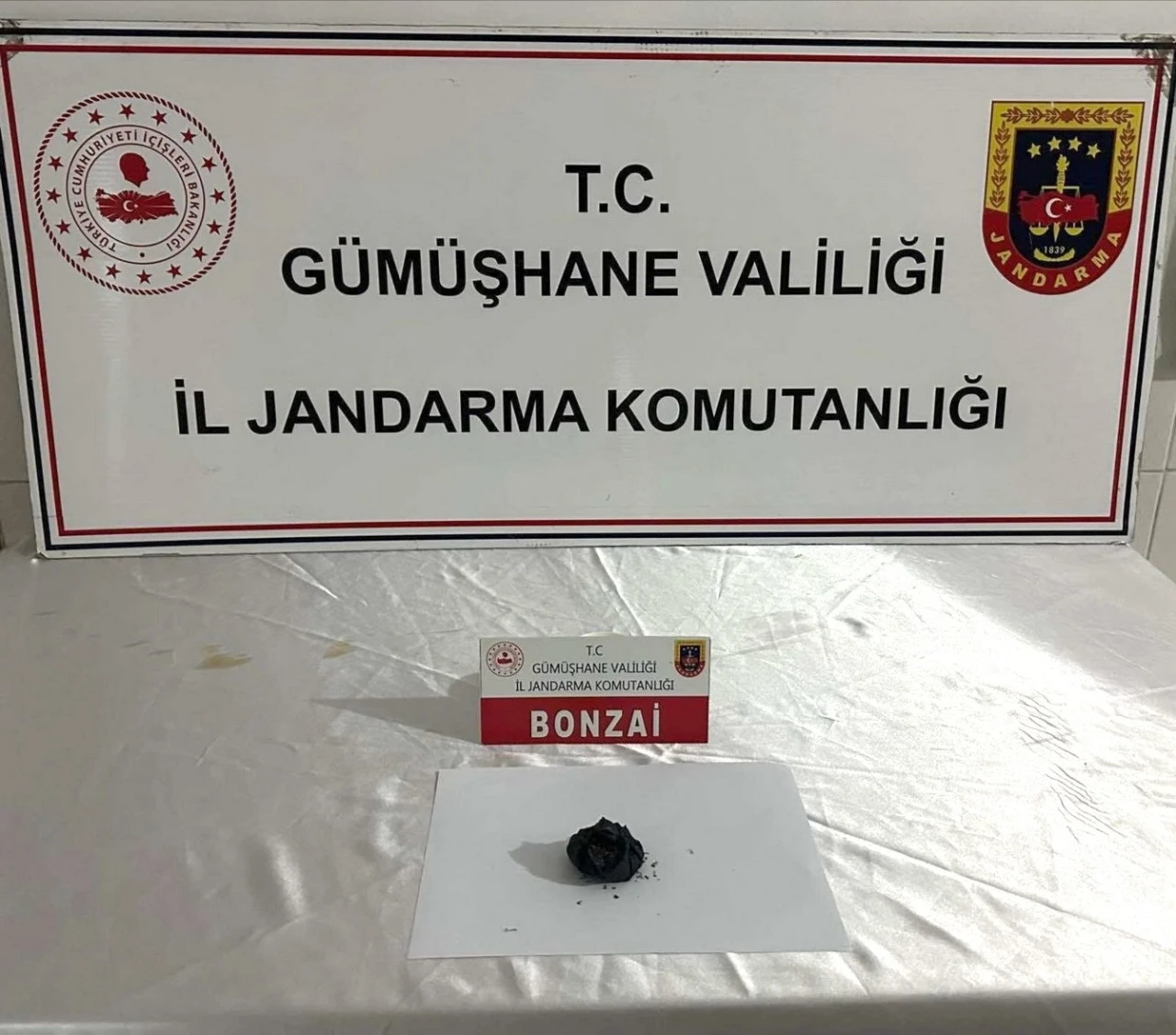 GümüÅŸhane’de jandarmadan uyuÅŸturucu operasyonu
