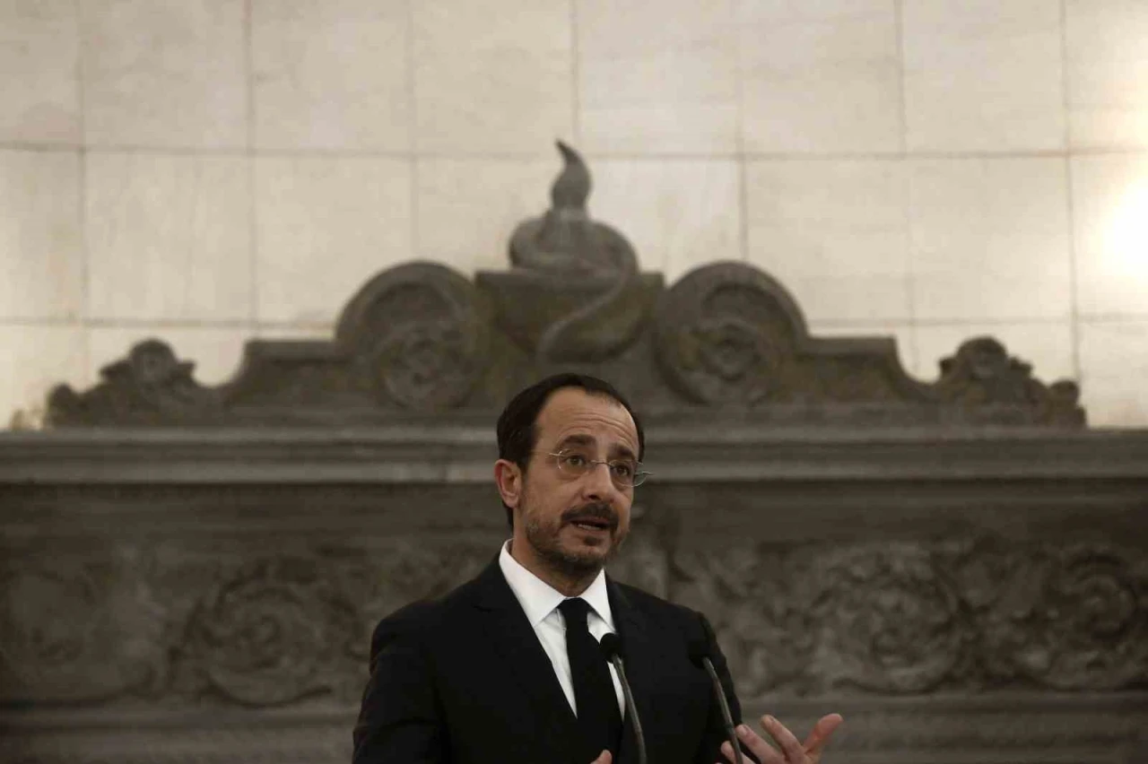 Güney Kıbrıs lideri Hristodulidis: &quot;Türkiye ile deniz sınırlarını belirlemek için müzakereye hazırız&quot;
