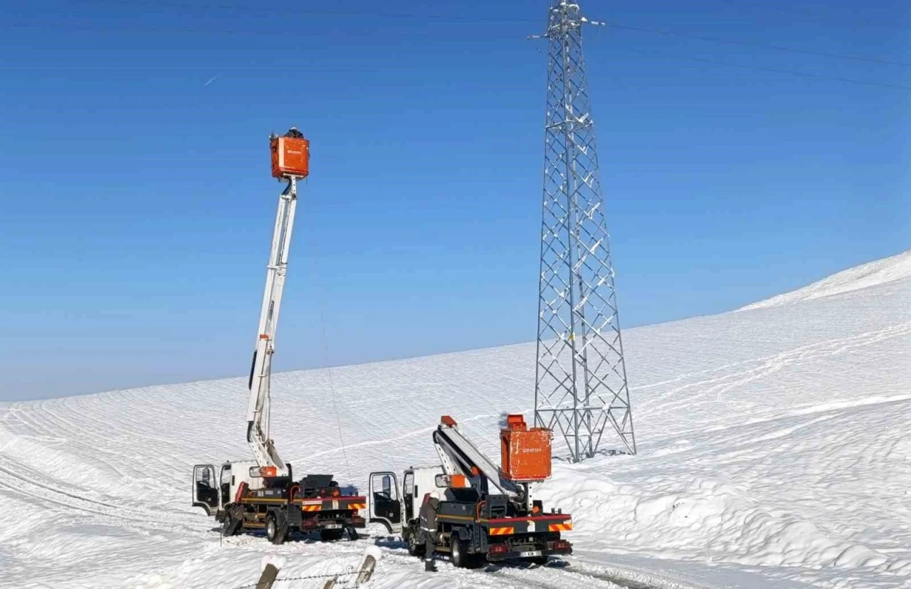 G&uuml;neydoğu son 50 yılın en sert kışında enerjisiz kalmadı
