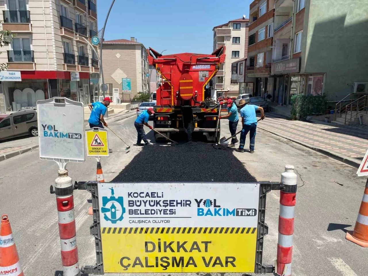 Güvenli ve konforlu yollar için hızlı müdahale
