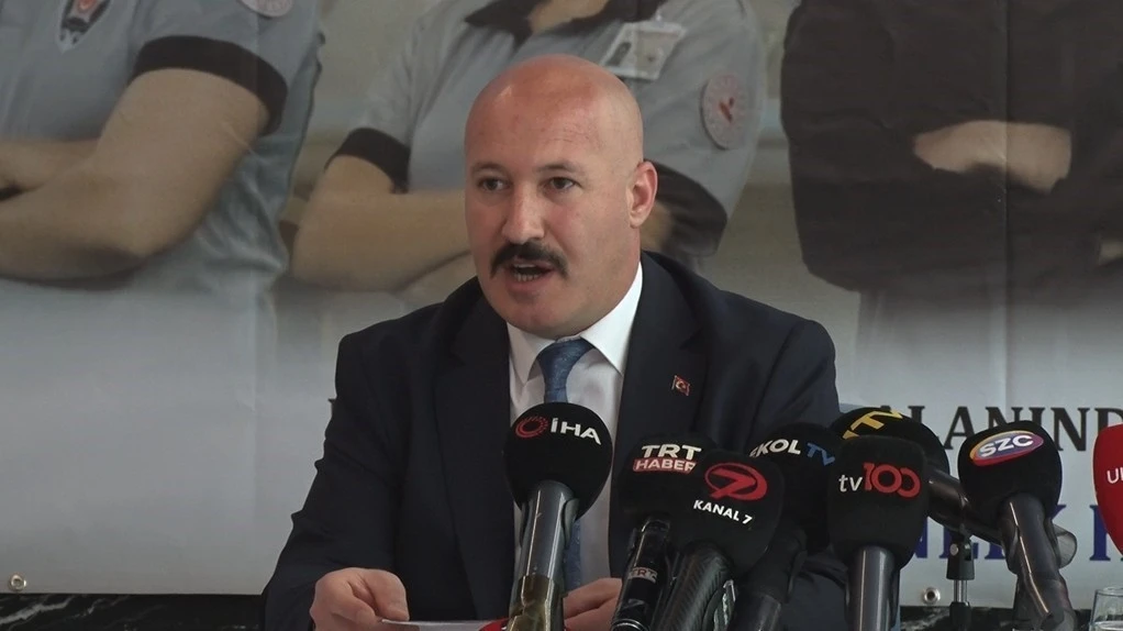 Güvenlik-İş Özel Güvenlik Günü nedeniyle basın açıklaması gerçekleştirdi
