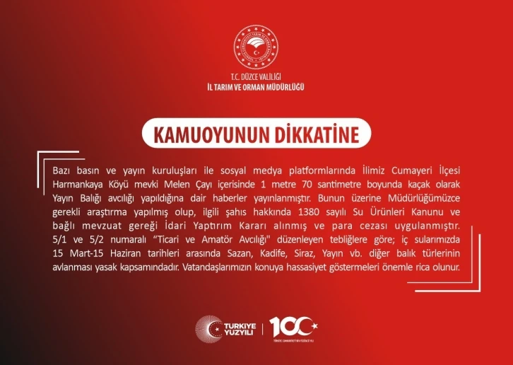 Haberlere konu oldu, cezai işlem uygulandı