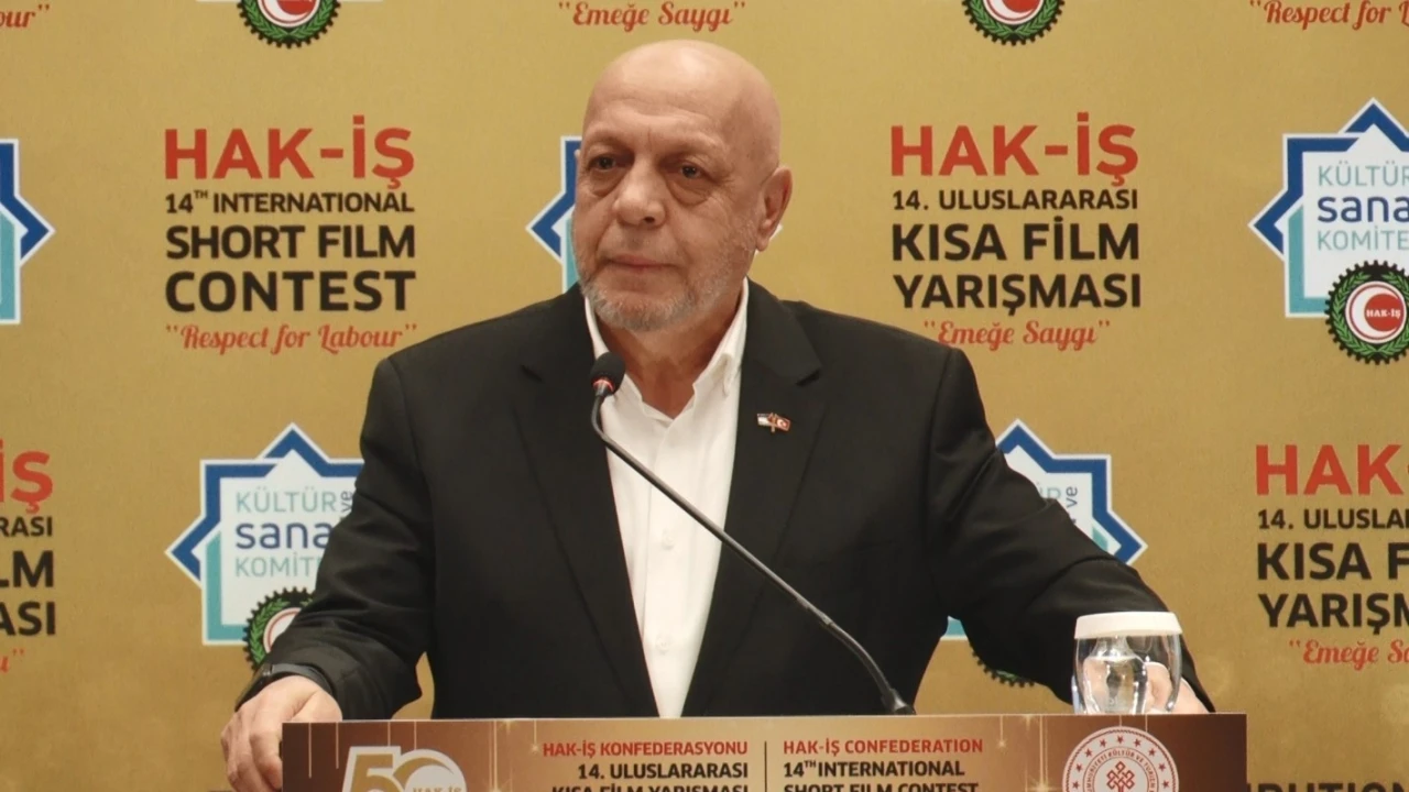 HAK-İŞ Başkanı Arslan: &quot;Setlerde yatıp kalkmak zorunda kalan insanların temel pek çok haklarından mahrum bırakılması bizi üzüyor&quot;
