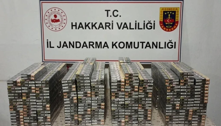 Hakkari&rsquo;de &ccedil;ok sayıda ka&ccedil;ak malzeme ele ge&ccedil;irildi
