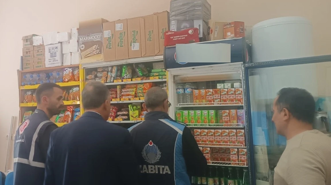 Hakkari’de kantinlere sıkı denetim
