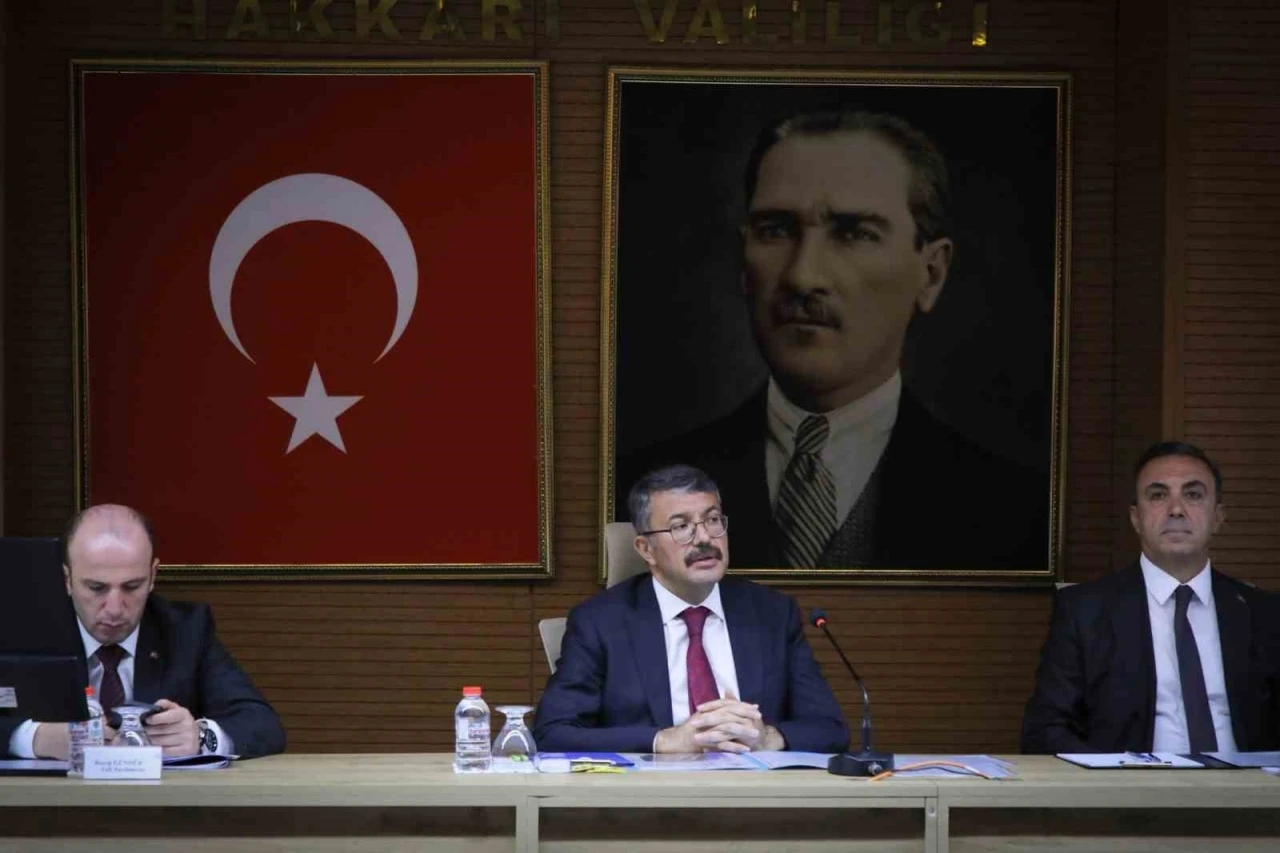 Hakkari’de &quot;İl Koordinasyon Kurulu Toplantısı&quot; yapıldı
