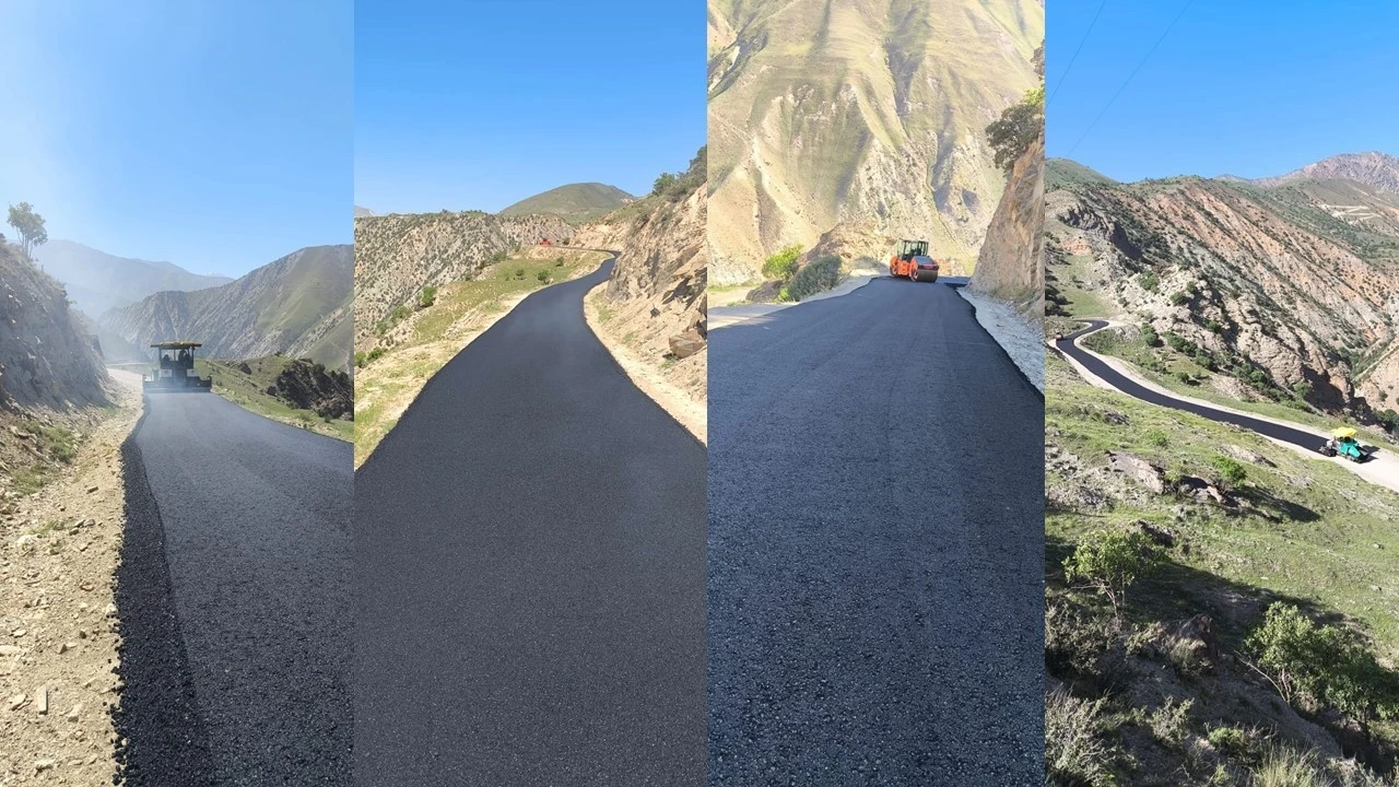 Hakkari’de tozlu yollar asfalta dönüşüyor
