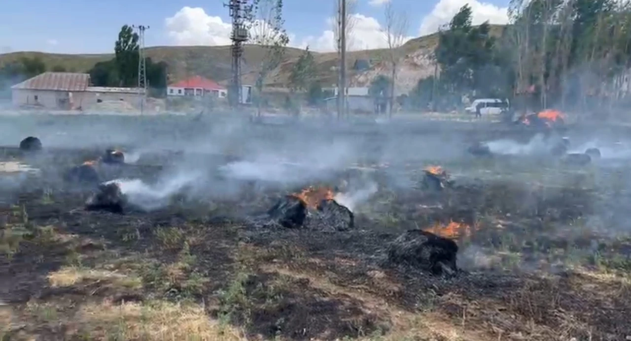 Hakkari’de yaklaşık bin 500 bağ ot kül oldu

