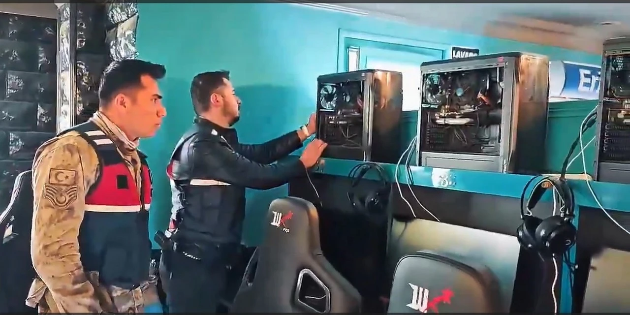 Hakkari’de yasa dışı bahis operasyonu
