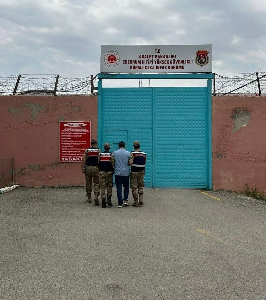 Hakkında yakalama kararı olan şahıs cezaevinde
