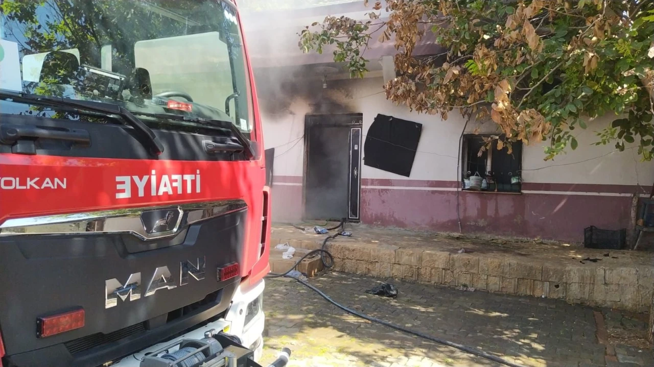 Haliliye’de müstakil evde yangın
