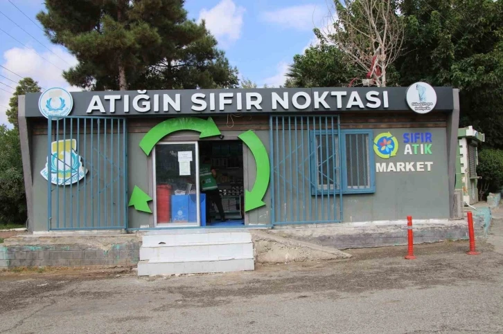 Haliliye&rsquo;de sıfır atık marketler vatandaşlardan ilgi g&ouml;r&uuml;yor
