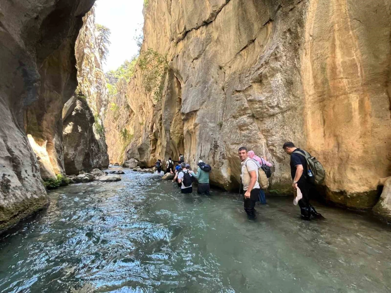 Hançer ve Hapis Kanyonu’na ziyaretçi akını

