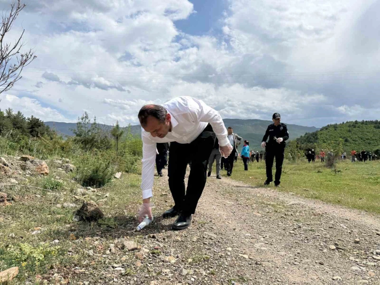 Hanönü’nde &quot;Orman Benim&quot; etkinliğiyle çevre temizliği yapıldı
