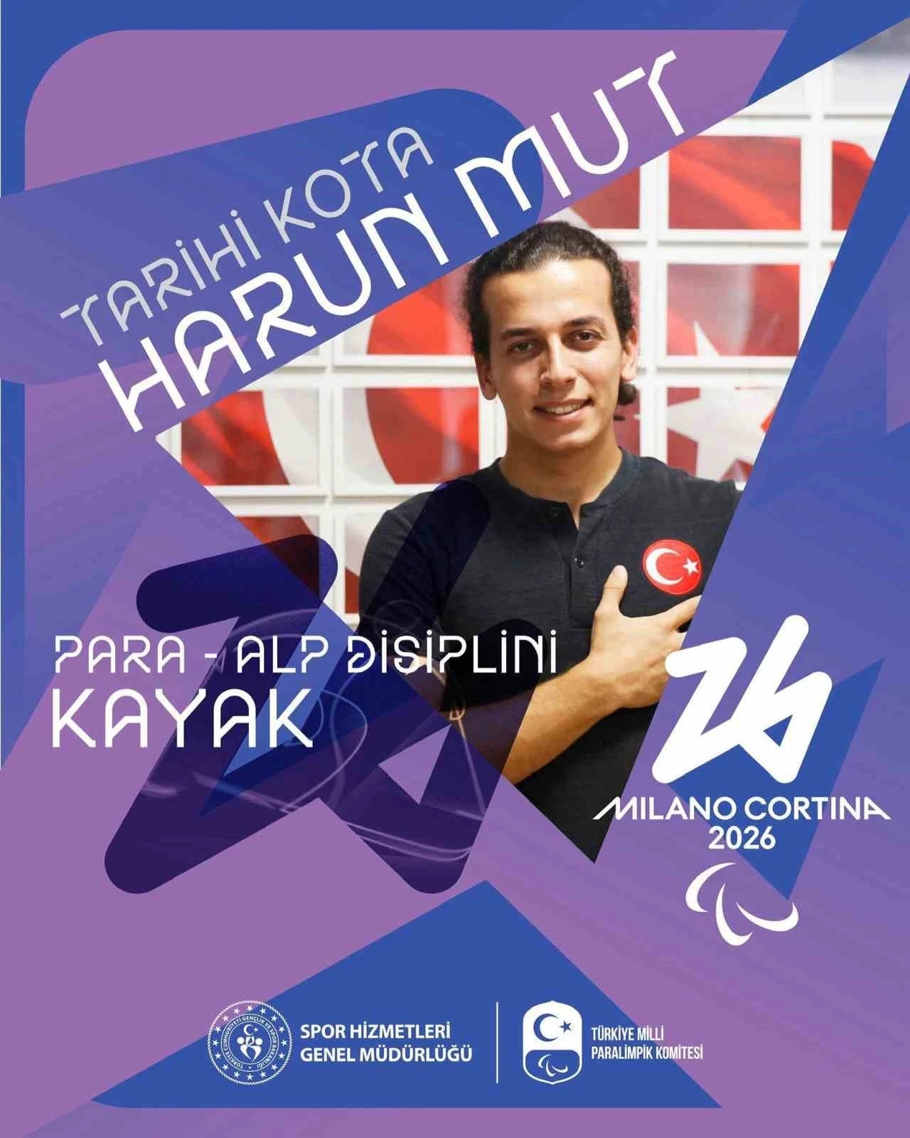 Harun Mut’tan tarihi paralimpik kota
