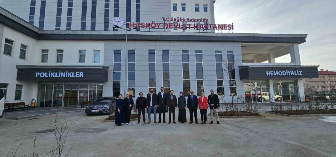 Hask&ouml;y Devlet Hastanesi yeni hizmet binasında hasta kabul&uuml;ne başladı
