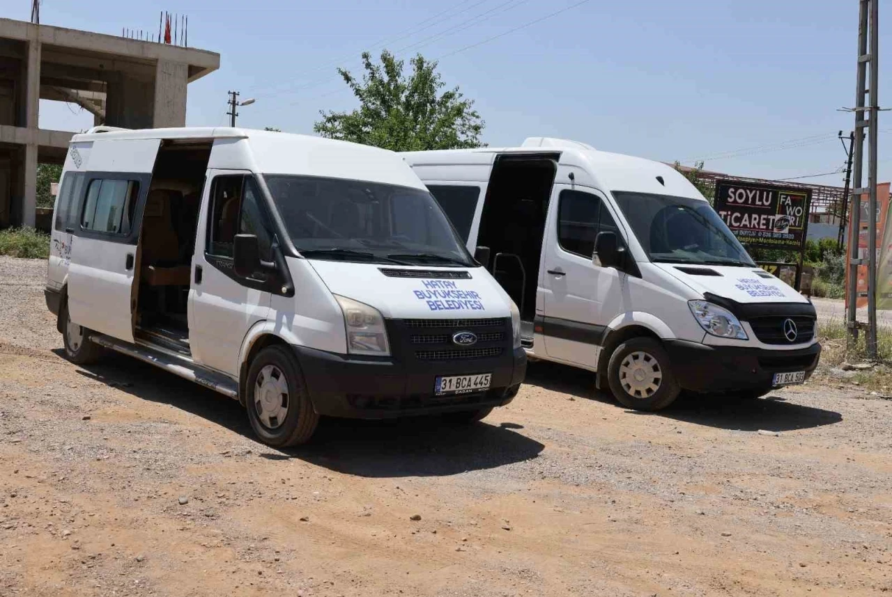 Hassa&rsquo;da 25 mahalle toplu ulaşıma kavuştu
