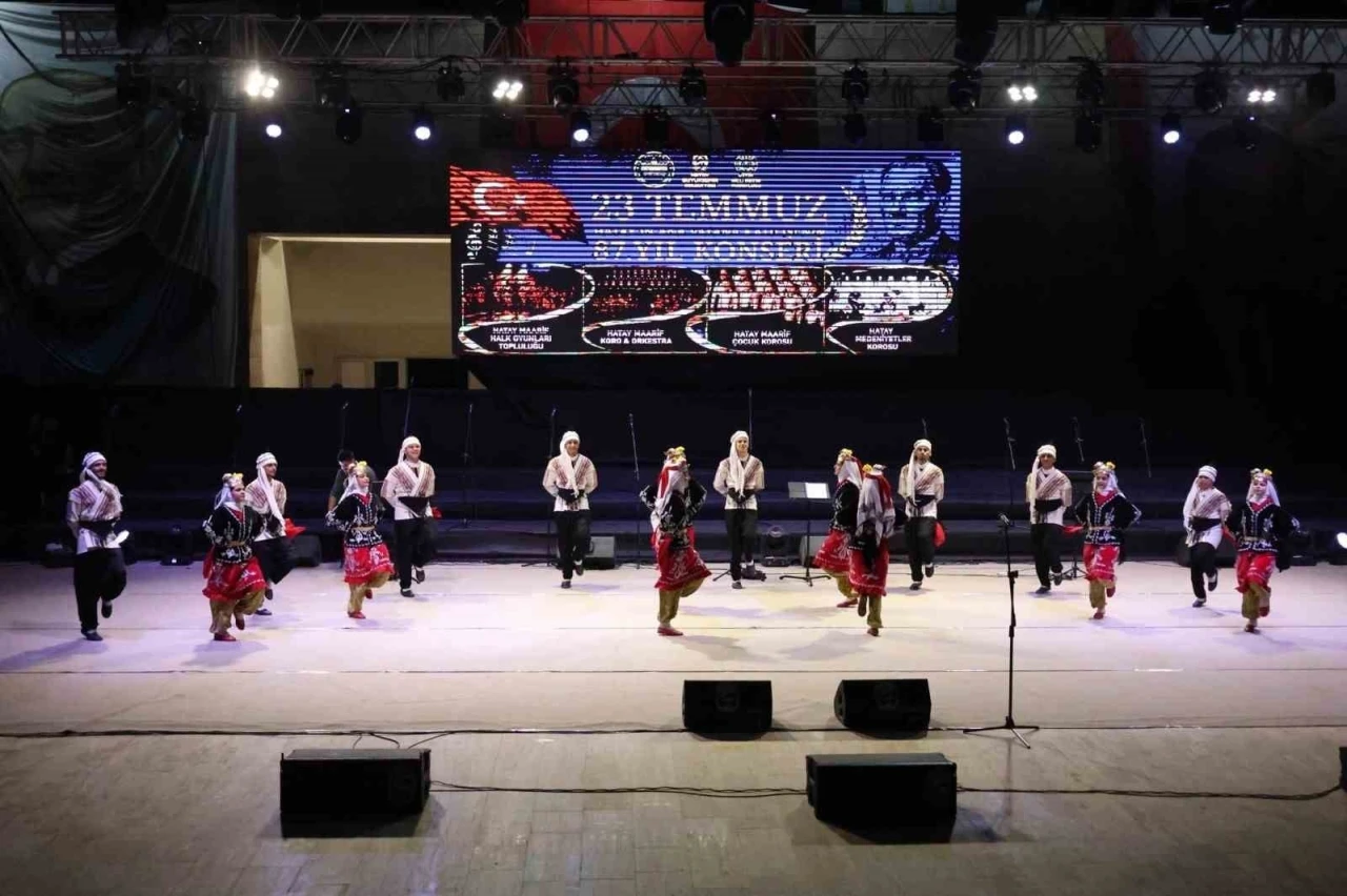 Hatay, Ana Vatana Katılışı&rsquo;nın 87. yılını konser programıyla kutladı
