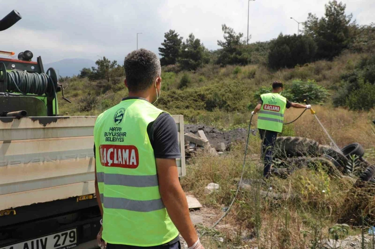 Hatay B&uuml;y&uuml;kşehir Belediyesi, haşerelere karşı vatandaşları bilin&ccedil;lendiriyor
