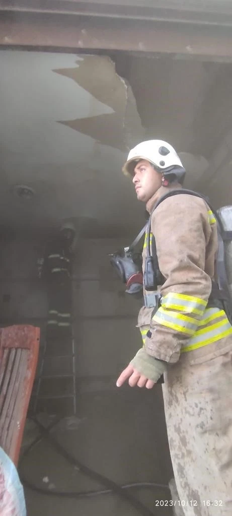 Hatay&rsquo;da bir depoda yangın &ccedil;ıktı
