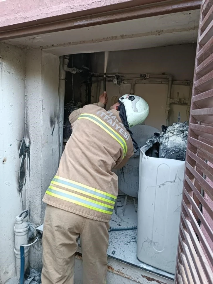 Hatay&rsquo;da elektrik panosunda yangın &ccedil;ıktı
