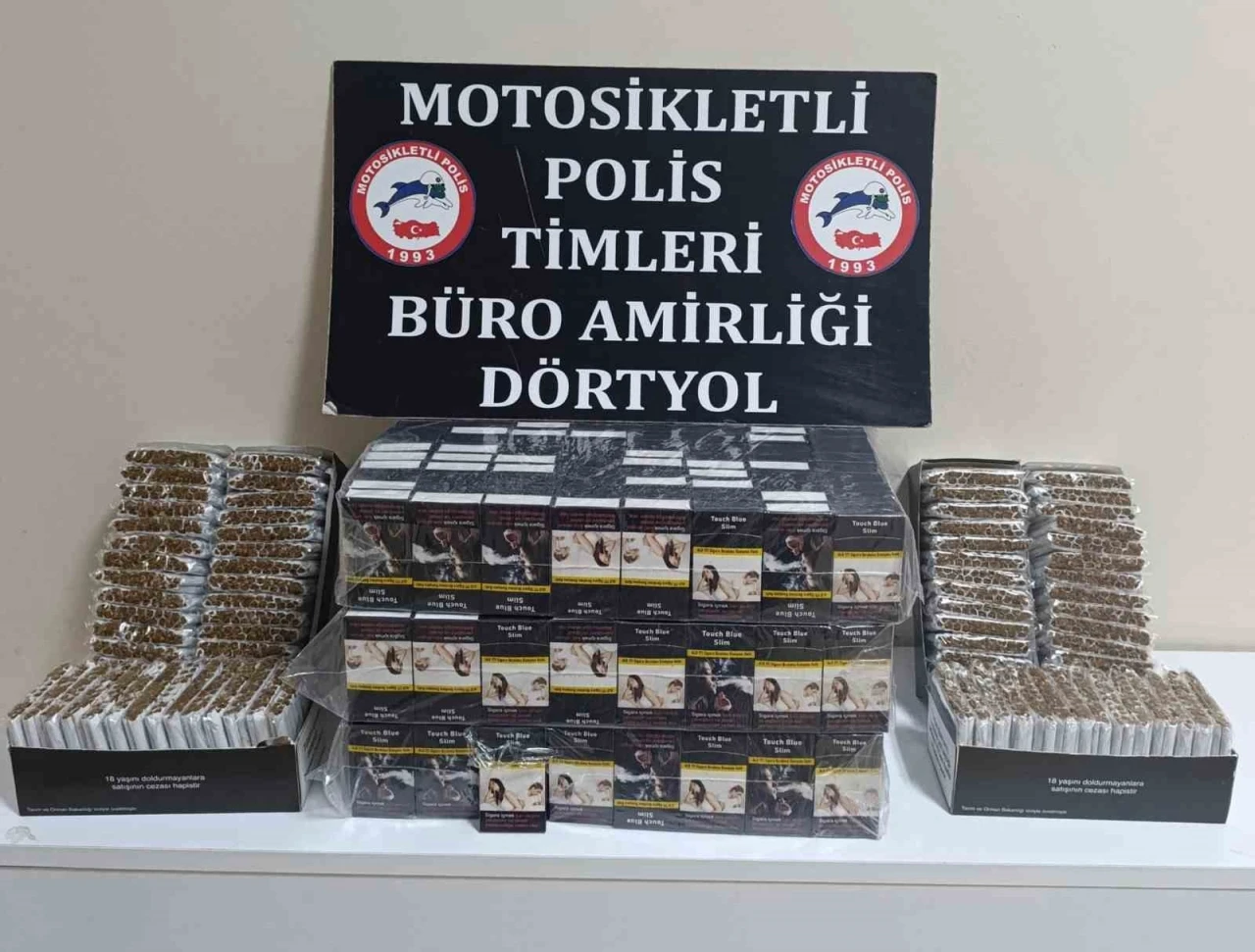 Hatay’da gümrük kaçağı sigara operasyonu
