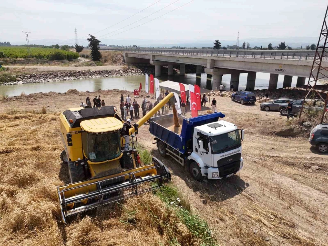 Hatay’da  "her tohum bir gıda" projesinde ekilen b