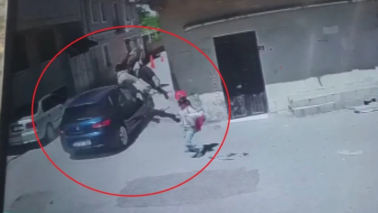 Hatay’daki feci kazada ölümden kıl payı kurtulan küçük kızın o anları kamerada
