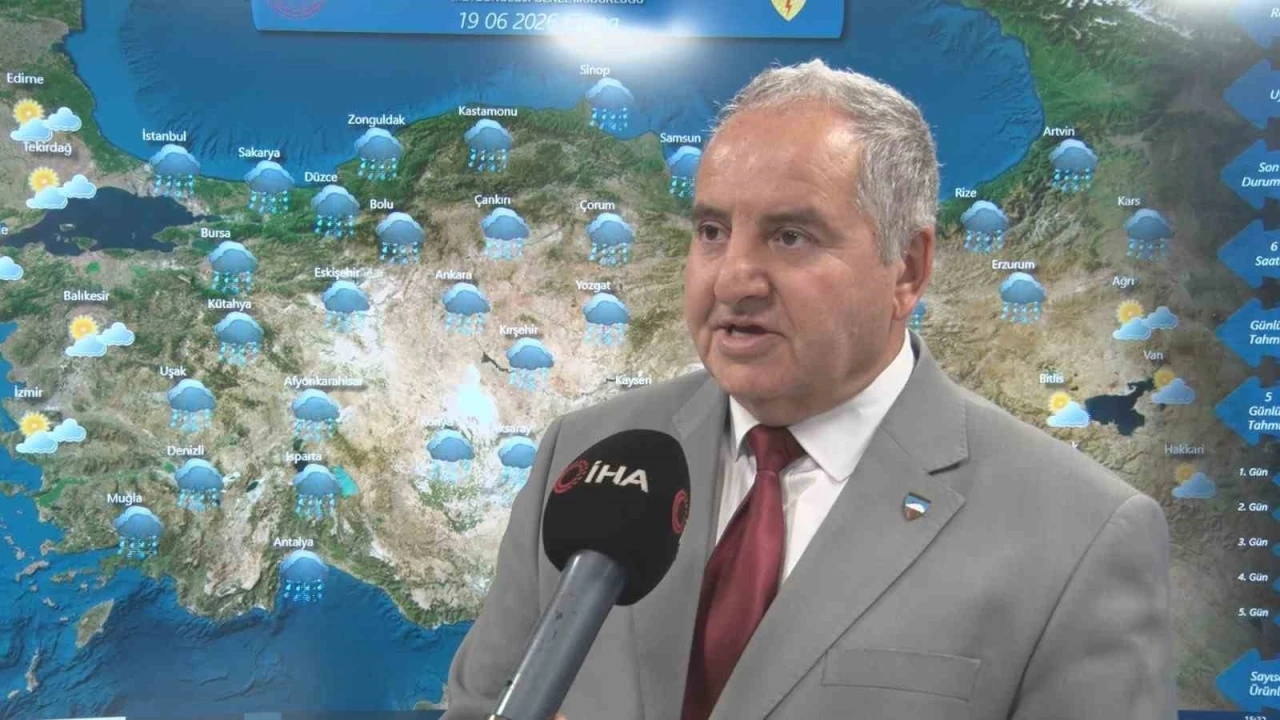 Hava Tahmin Uzmanı Macit uyardı: Hafta sonu yurt genelinde yağış bekleniyor
