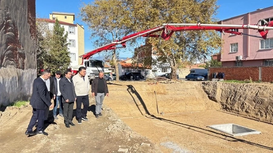 Havran’da Kur’an kursu ve müftülük hizmet binası çalışmaları incelendi
